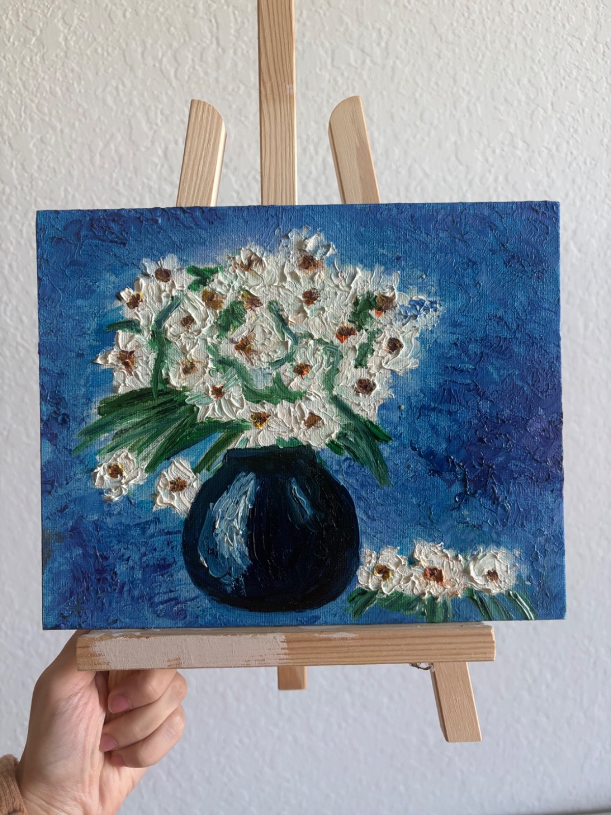 Daisies Painting unframed