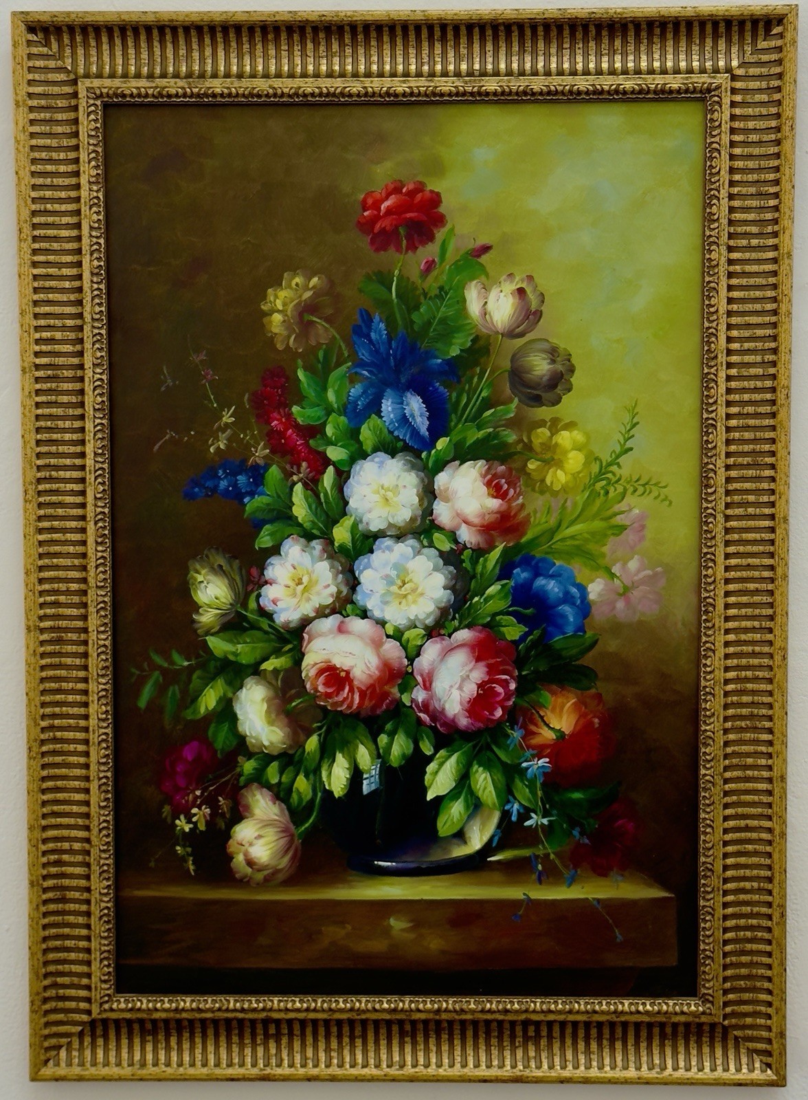 Marvelous Original Vintage Oil on Canvas Still Life Painting Signed & Framed