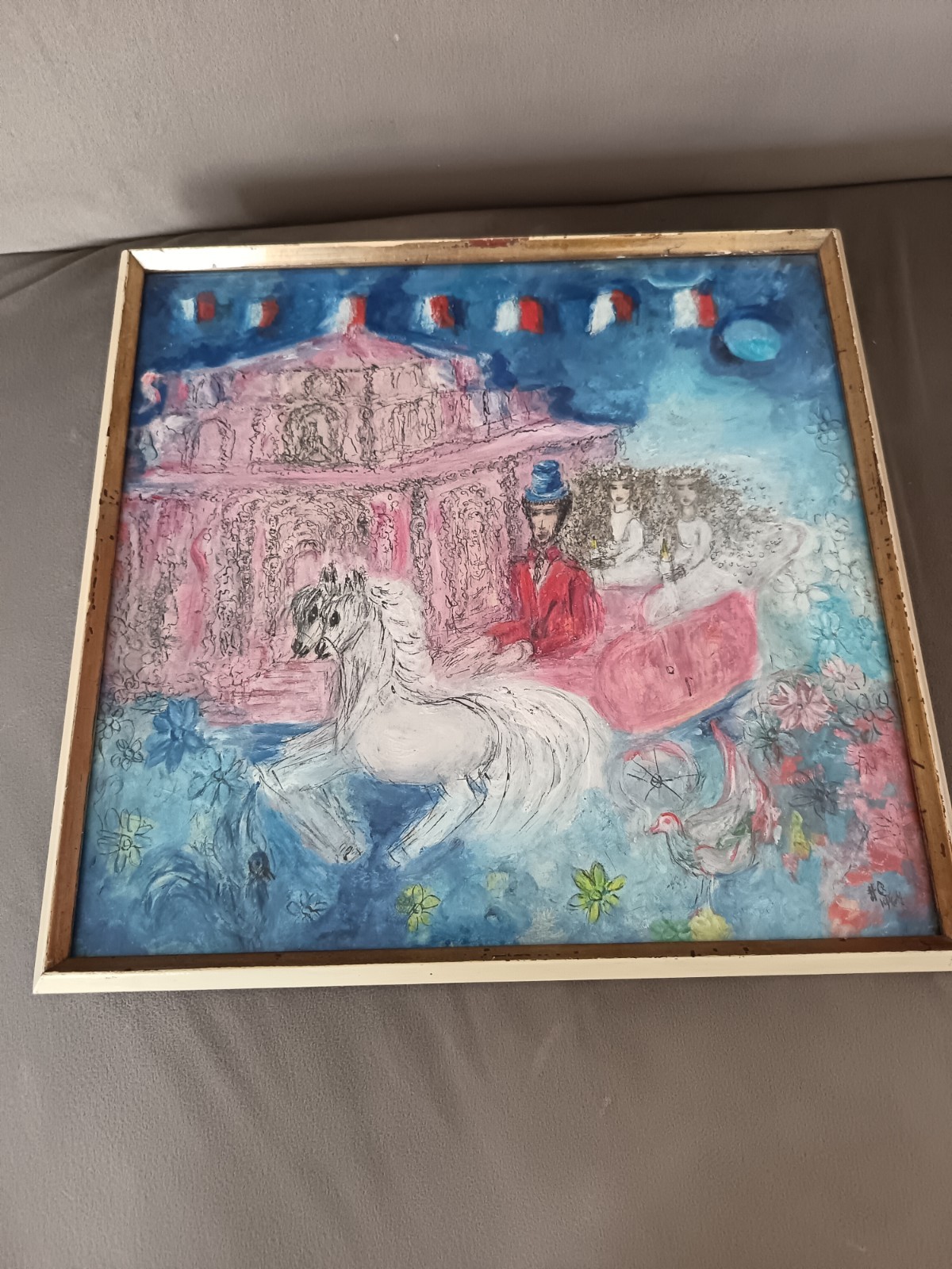 Paintings in the style of Marc Chagall
