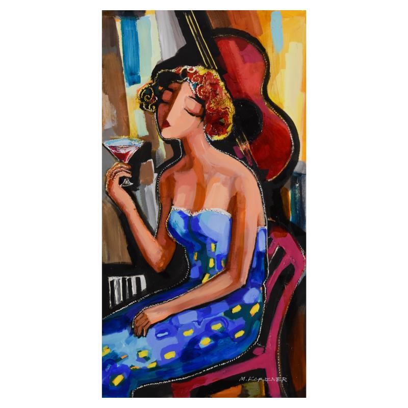Michael Kerzner Original Painting on Canvas, Hand Signed with LOA