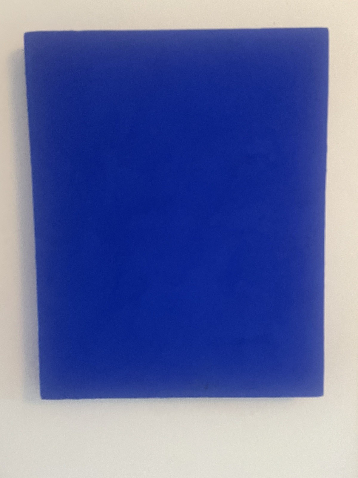 Yves Klein French Original Artwork Blu Canvas Art Blue Minimalist Monochrome