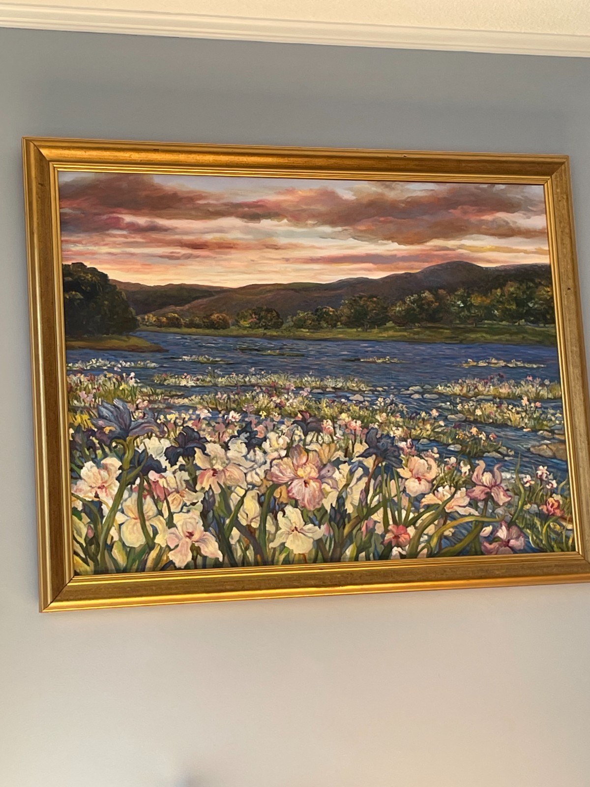 Beautiful Oil on Canvas Painting Large Size