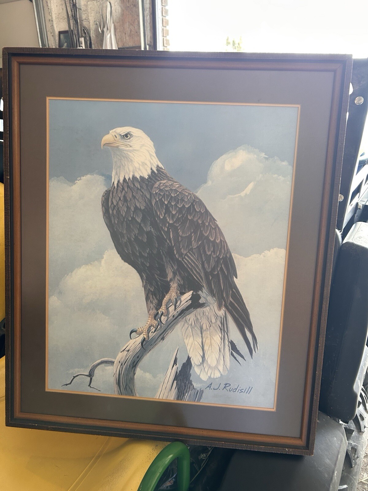 A.J. Rudisill Eagle Painting