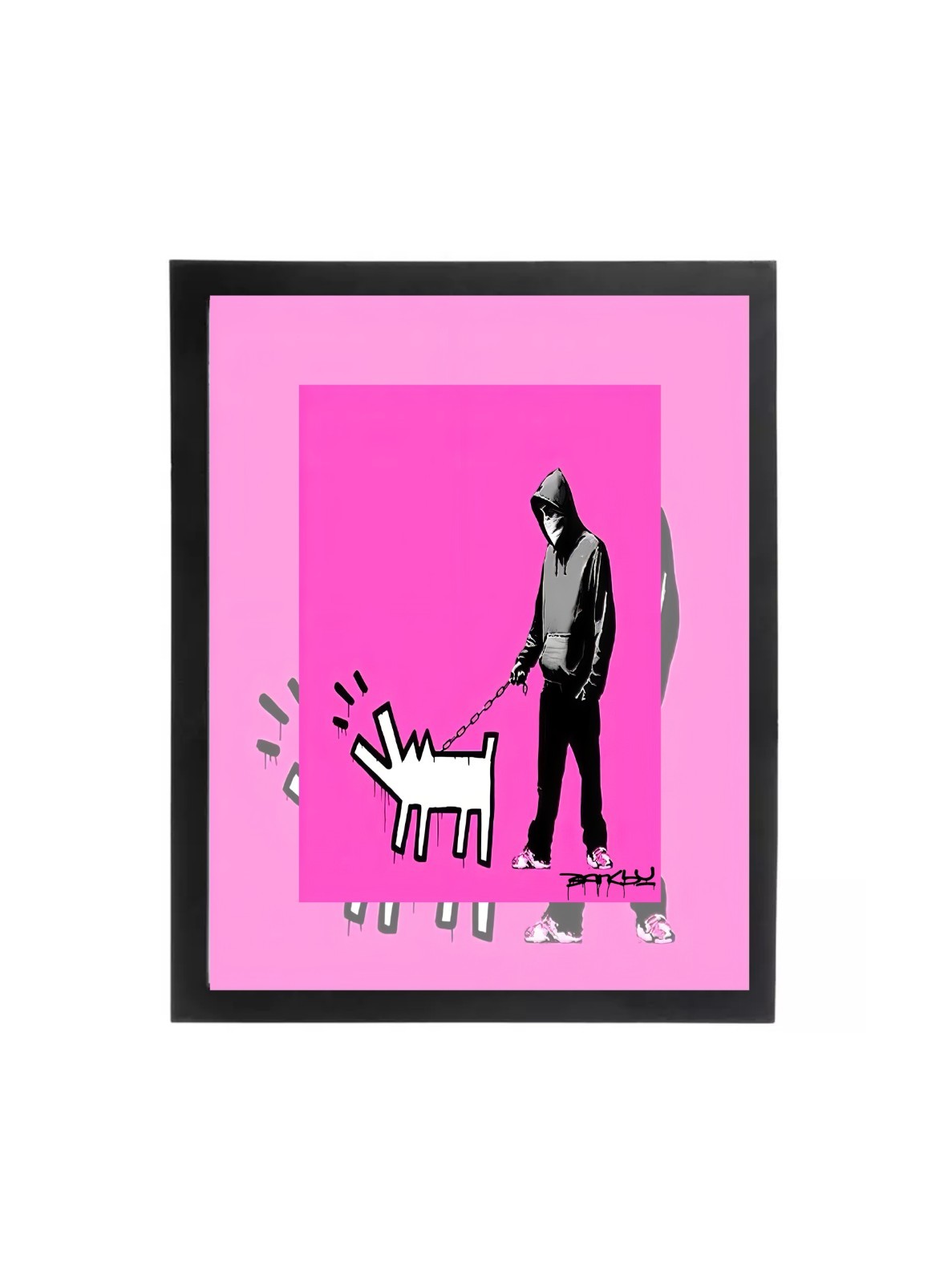 Banksy Rare Large Dismaland Painting 2015 with paperwork