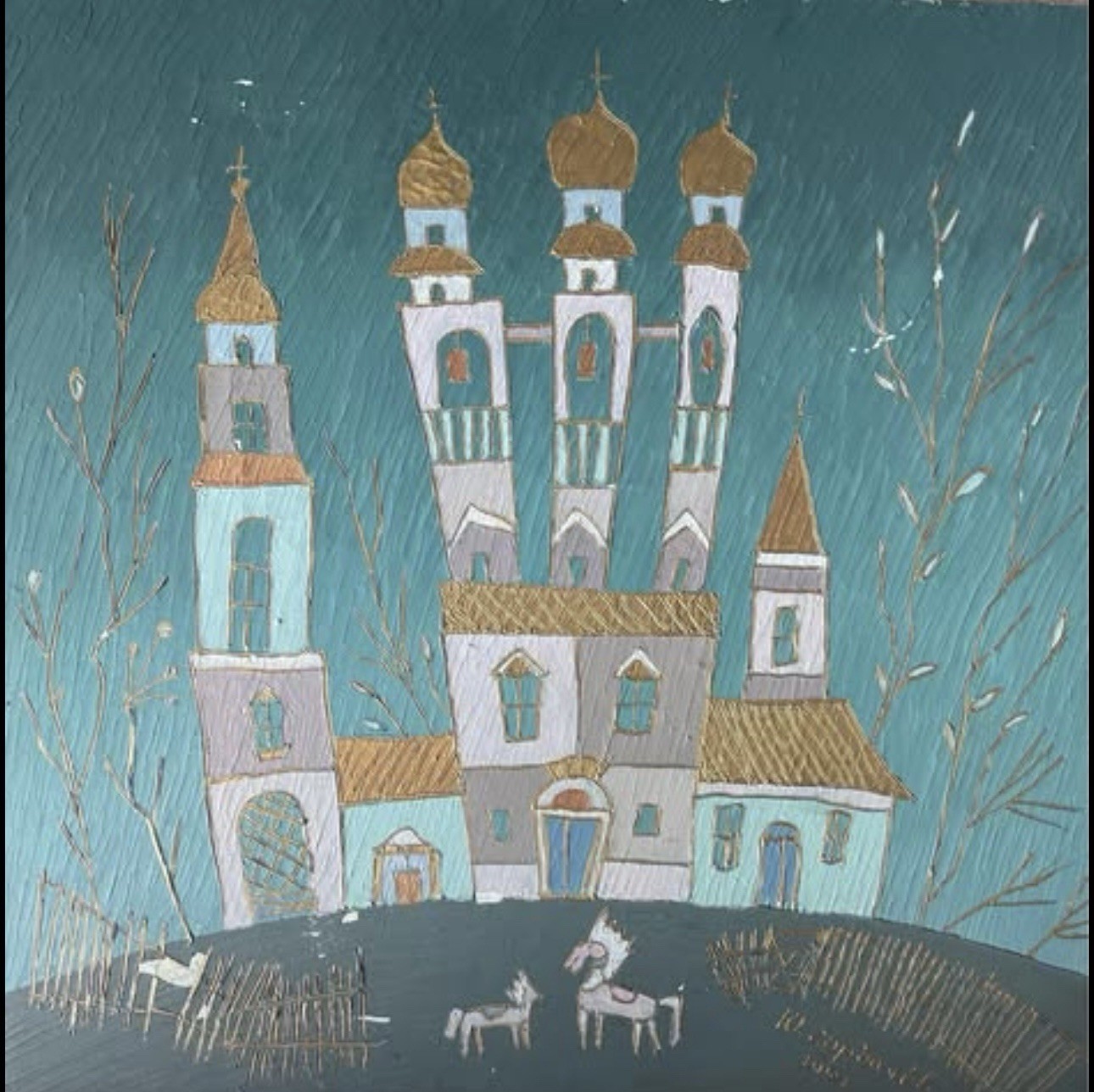 Yuri Gorbachev 1991 painting – Czech Republic