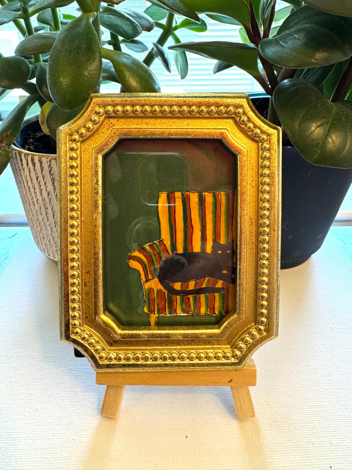 Commission Pet Portrait painting, Original Custom Painting of pet, 5×7, Ooak
