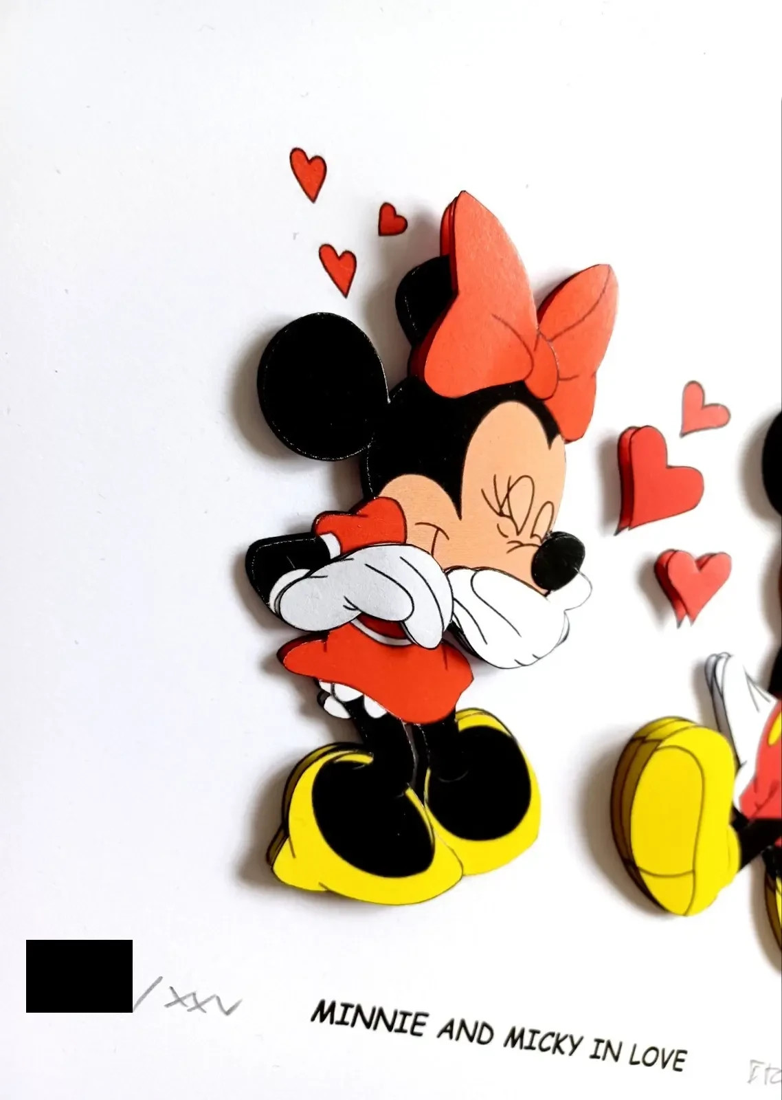 Rob Eric Friend of Rizzi – Miki and Mini in Love 3D Pop Art 2010 No V of XXV