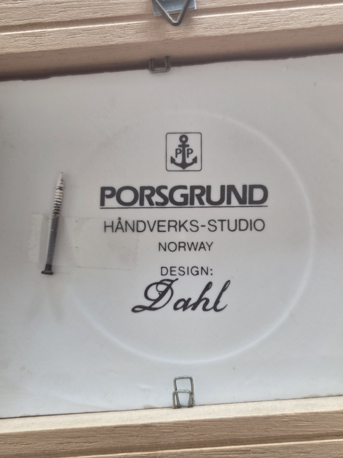 Porsgrund Handverks-Studio Norway Wall Hanging Painting