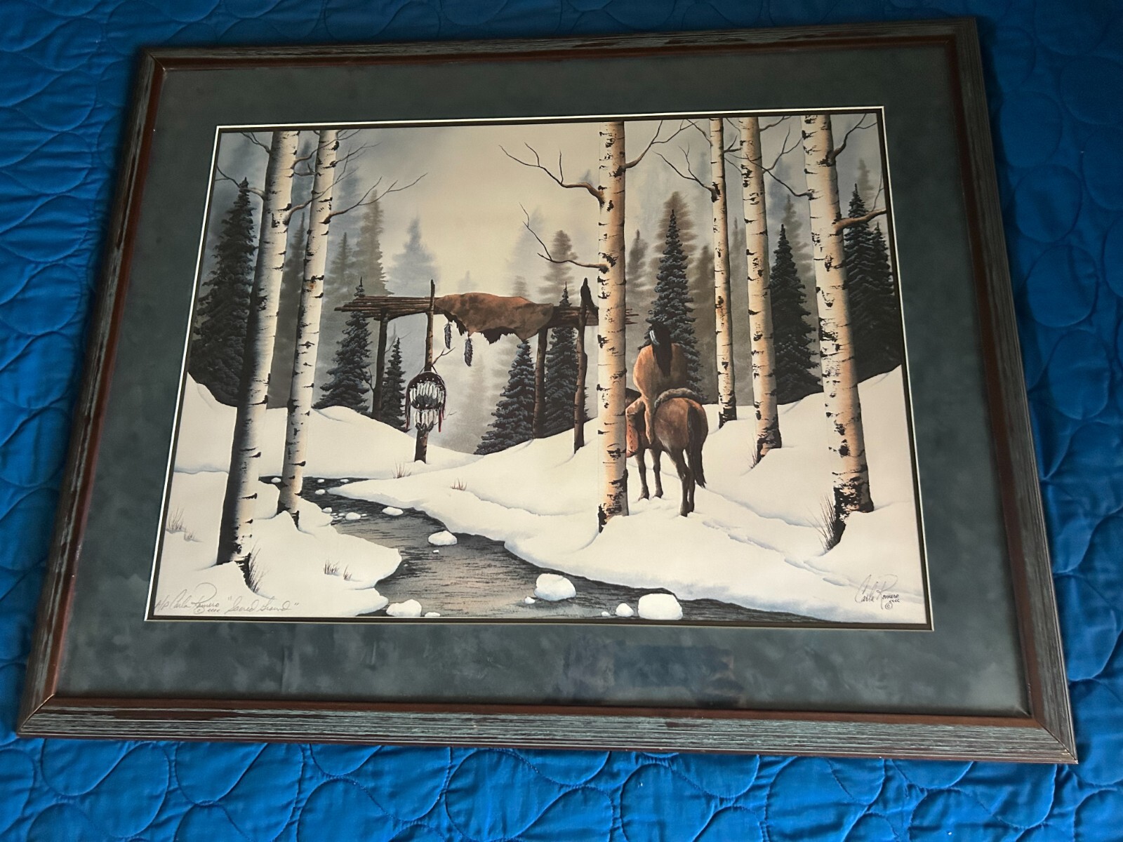 Carla Romero “Sacred Ground” Limited Edition Signed Artist Proof