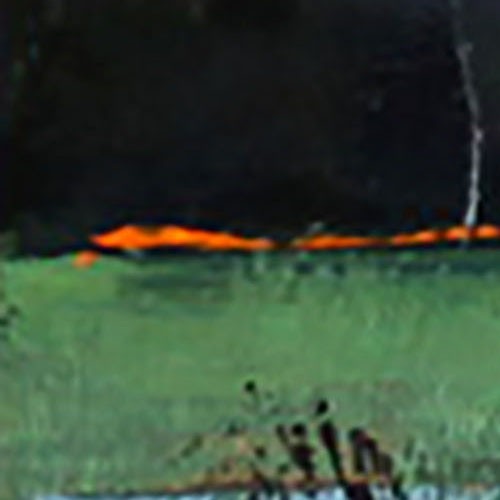 LANDSCAPE Oil painting contemporary 8×8 UKRAINE