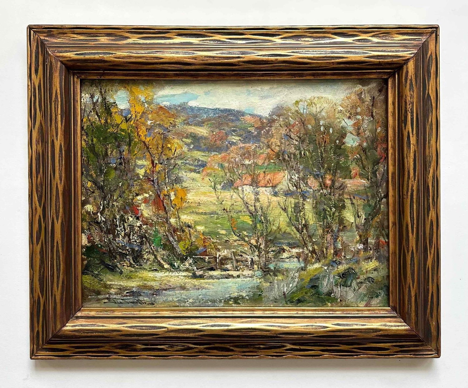 George Smith -British Impressionist -Rural Bannockburn, Scotland -circa 1929