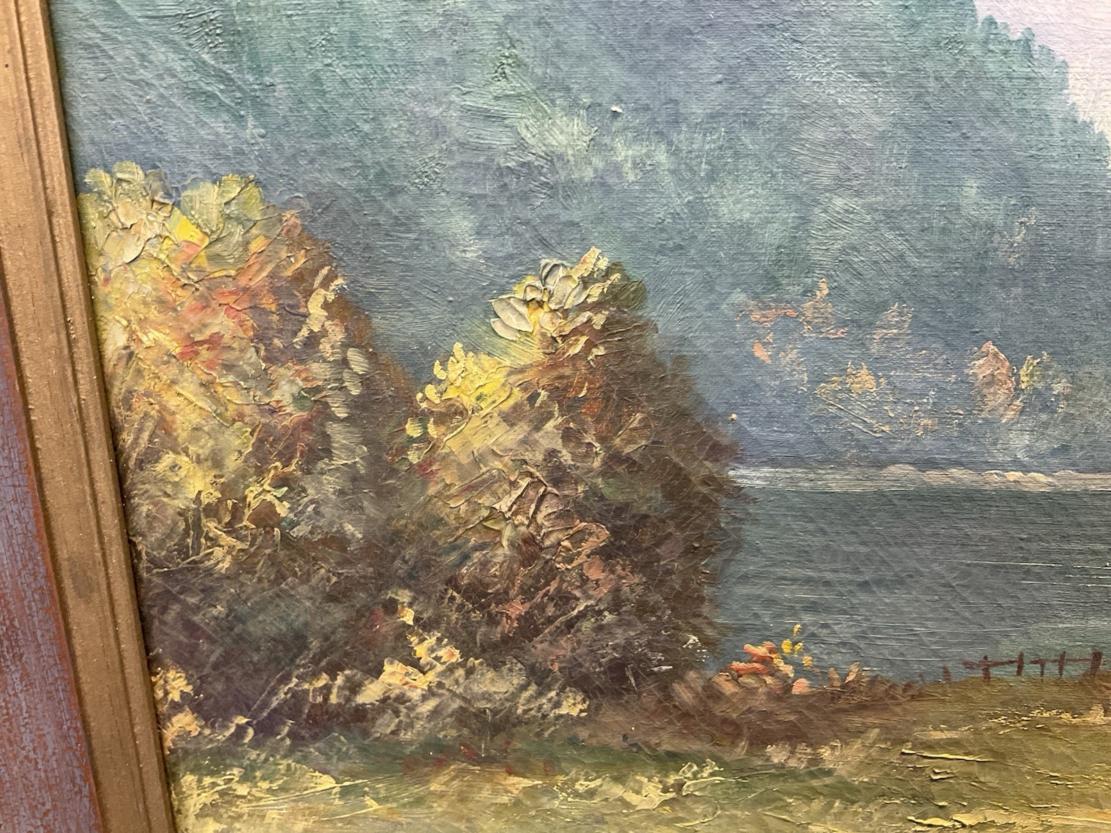Original Signed Hans Edelmann ~ Berchtesgaden, Germany Landscape Oil ~ Framed
