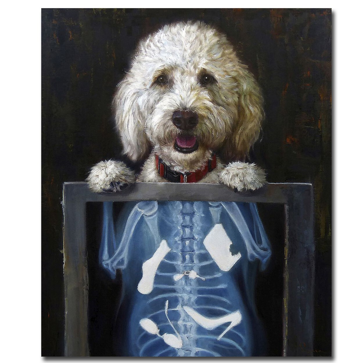 Inside Story by Lucia Heffernan Gallery-Wrapped Canvas Giclee (18 in x 15 in)