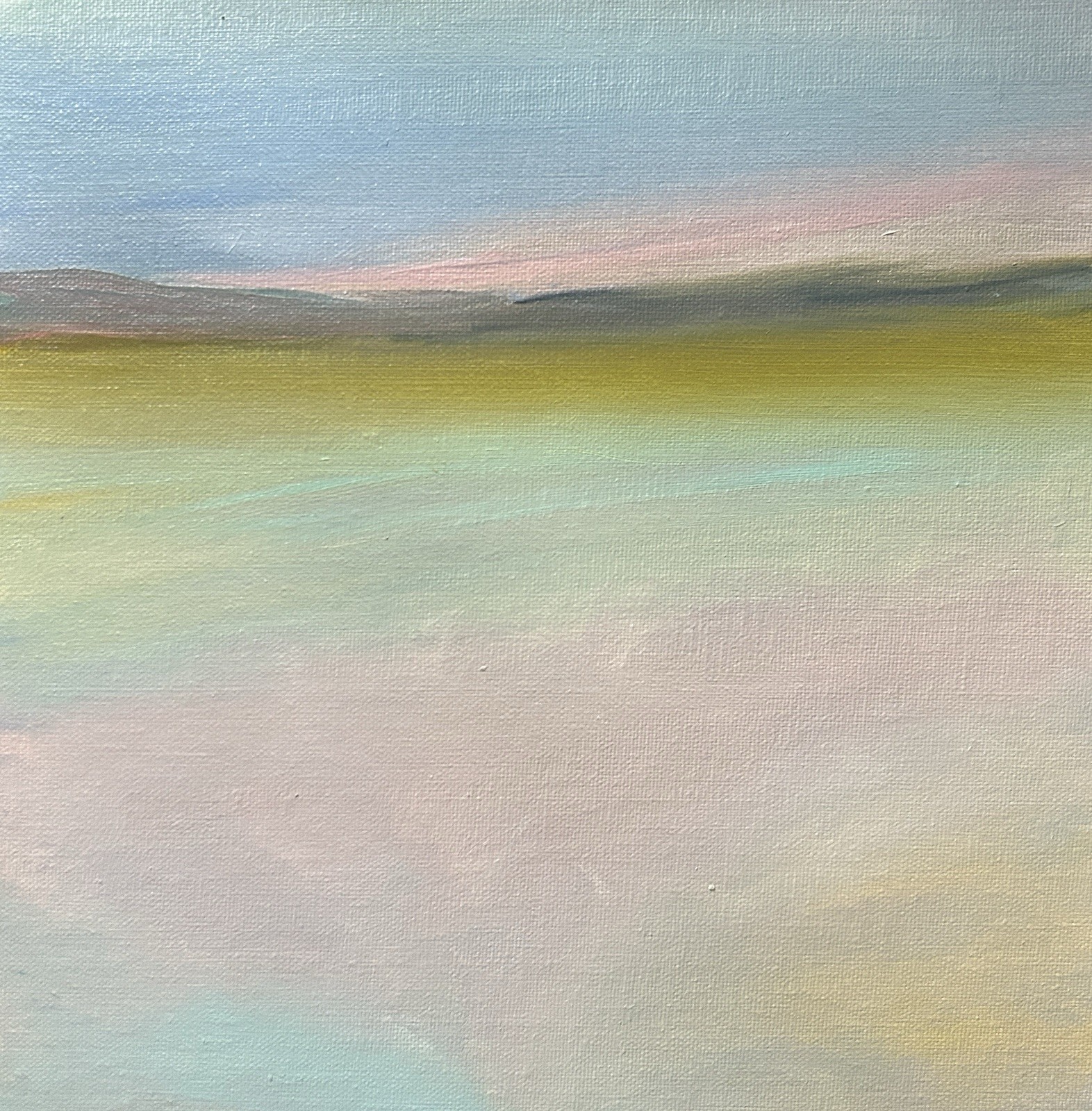 Original painting – ESCAPISM – landscape on linen
