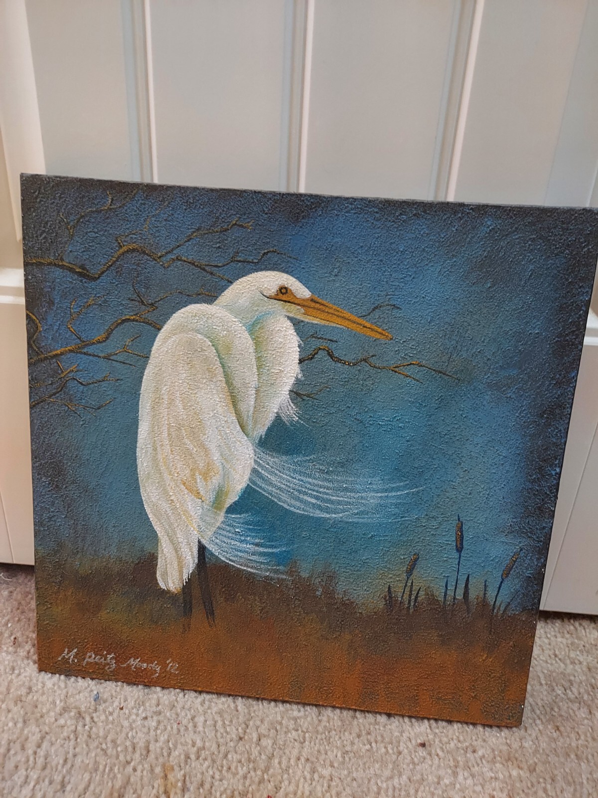 Custom Egret Paintings