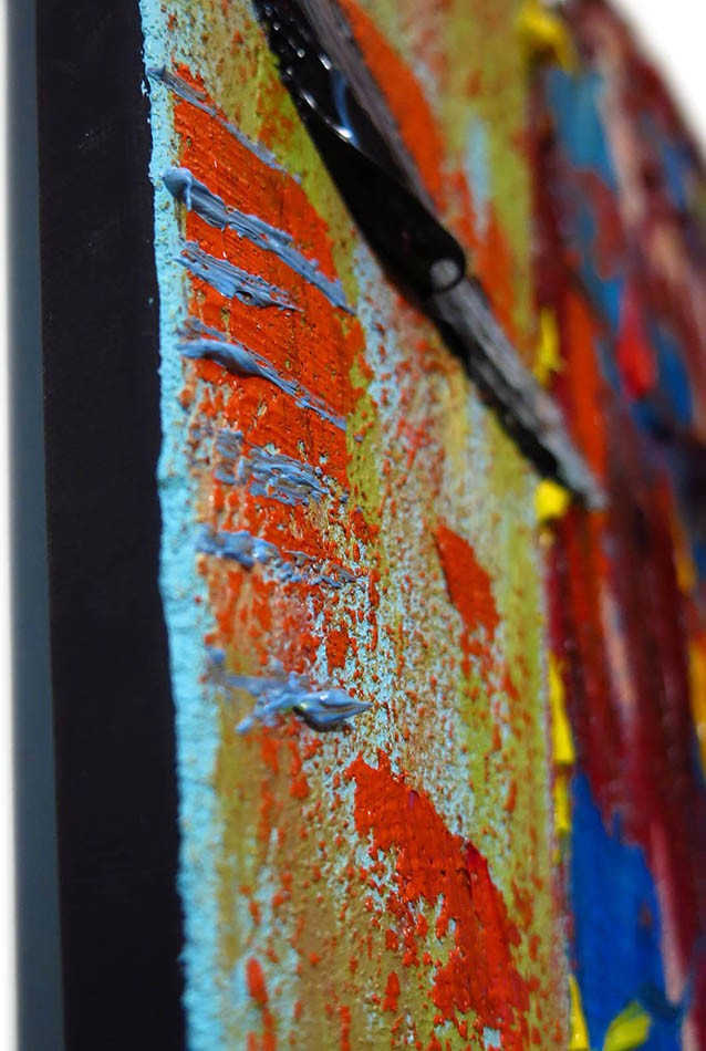 OIL█PAINTING REALISM ART█SIGNED VINTAGE ORIGINAL█EXPRESSIONIST DECO OOAK IMPASTO
