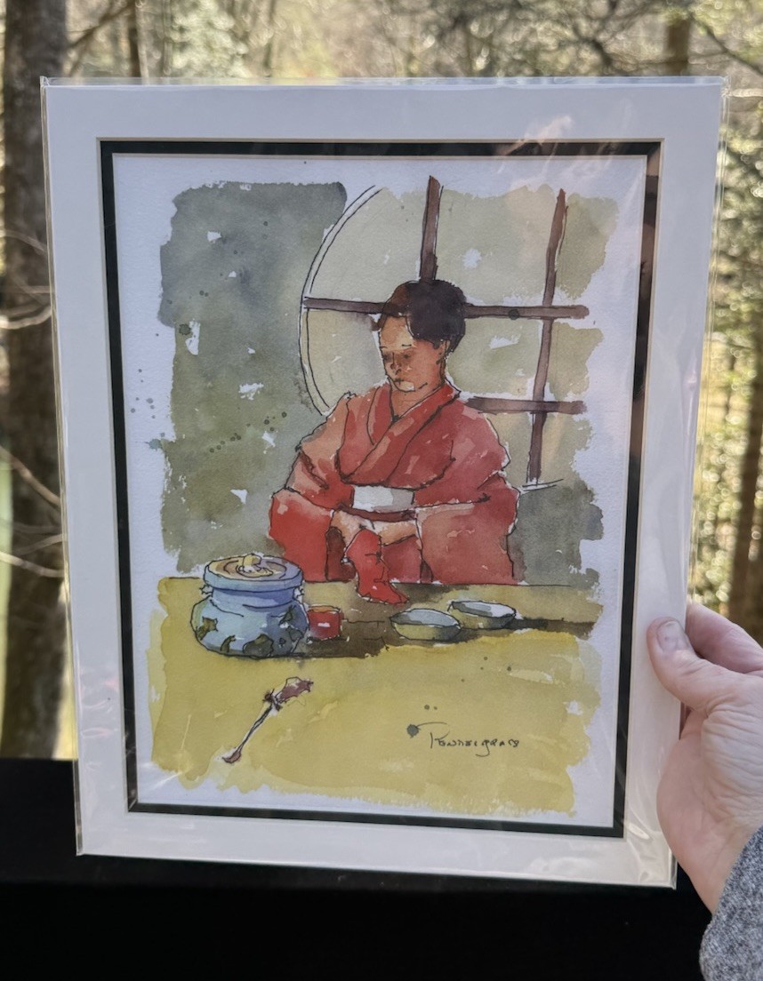 Virginia Pendergrass North Carolina Artist Photo Print NC Paper 9X12 Tokyo