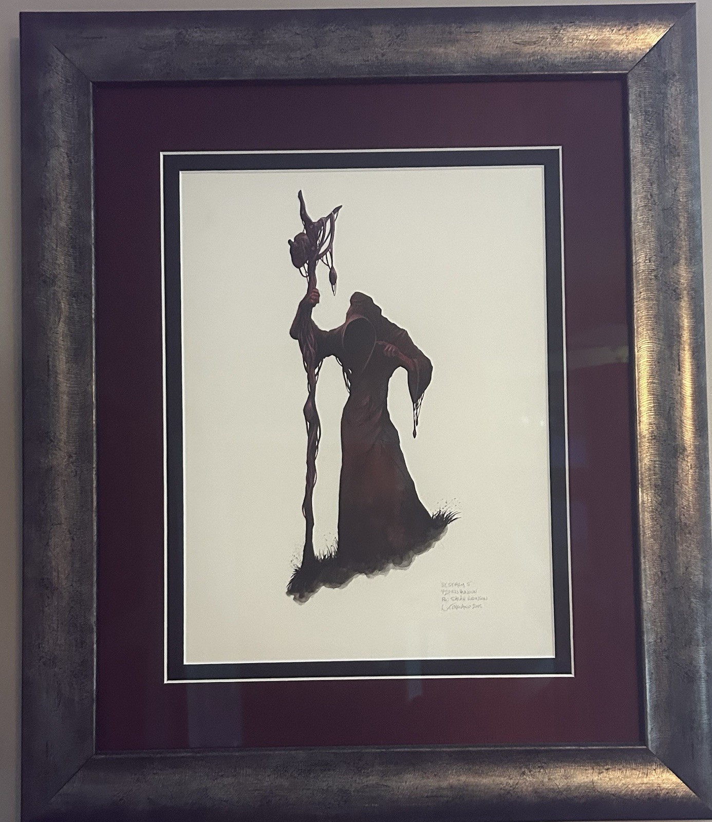 Wayne England Original Art – Pathfinder – Hundun – Bestiary 5 – Signed/Framed
