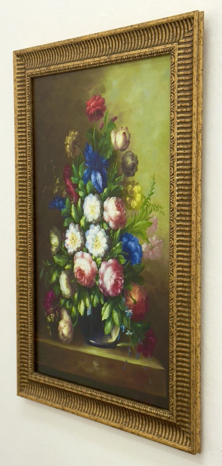 Marvelous Original Vintage Oil on Canvas Still Life Painting Signed & Framed