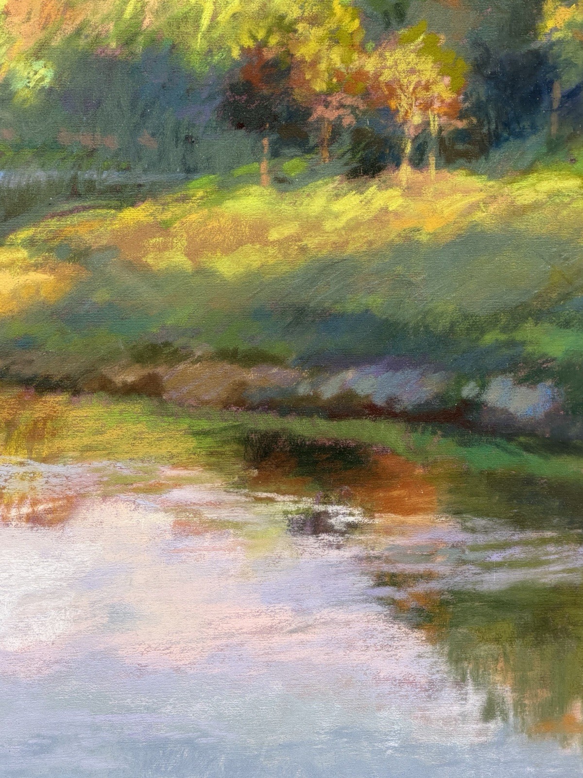 Pastel Society Of American Artist. Hudson Valley New York Landscape. Signed