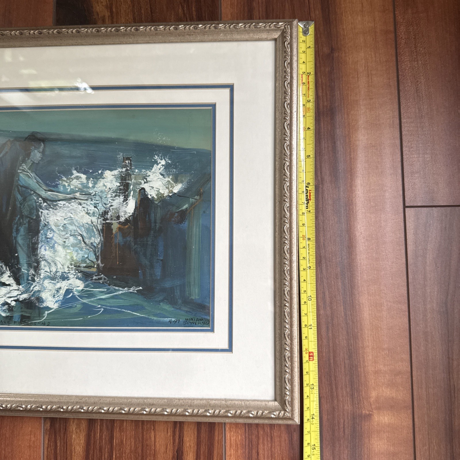 Miriam Sowers Original Mixed Media Painting “All God’s Children Are Finders” #2