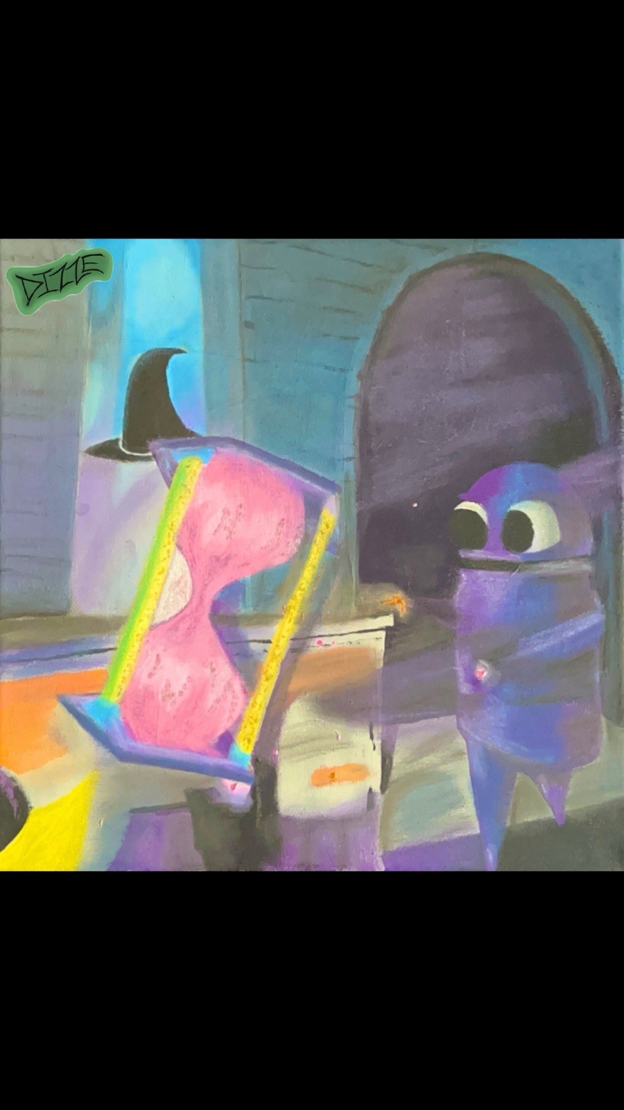 R.E.P.O. Original Acrylic Painting