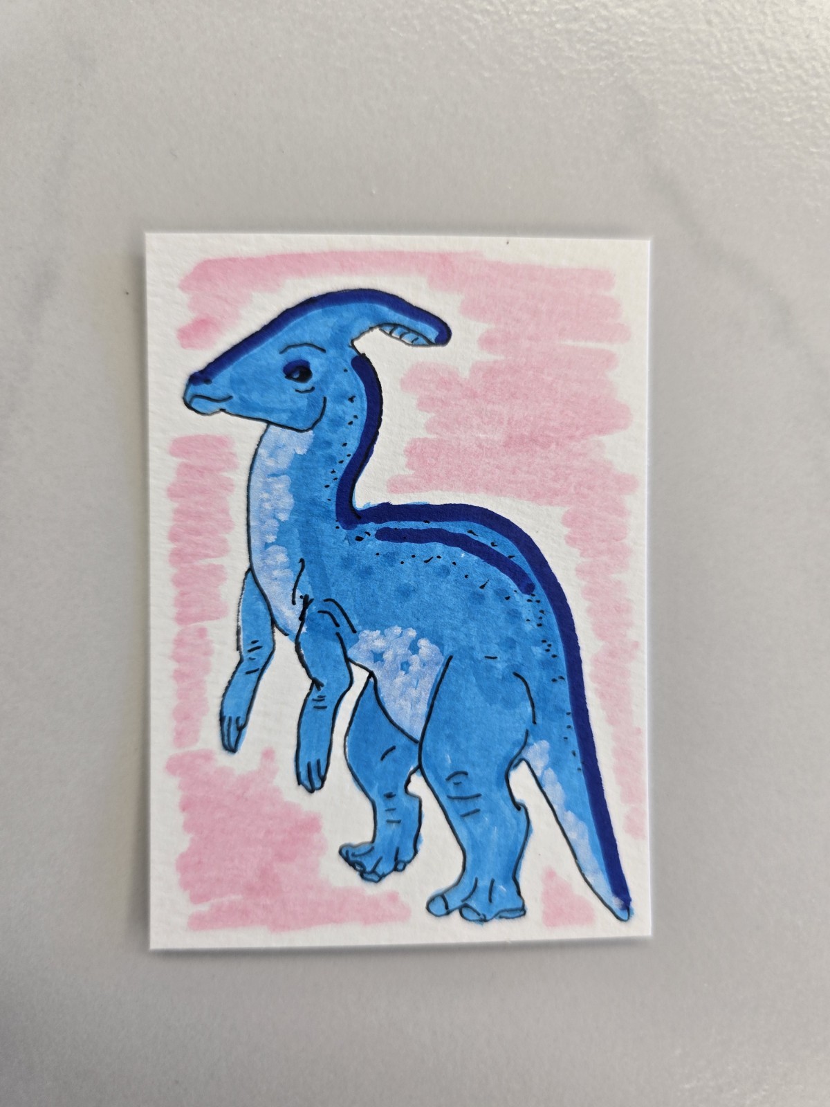 ACEO Original Art Painting 2.5×3.5 Inches