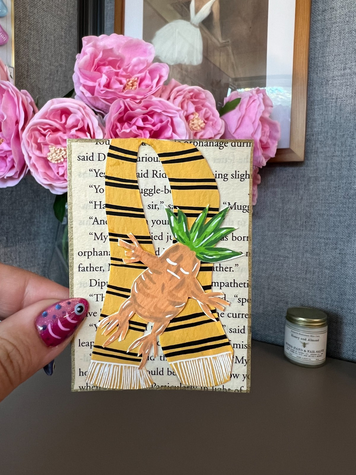 ACEO Original , Abstract Harry Potter, Harry Potter miniature Art Painting