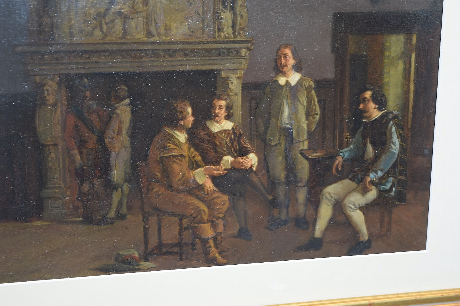 “Conversation” by Unidentified Artist