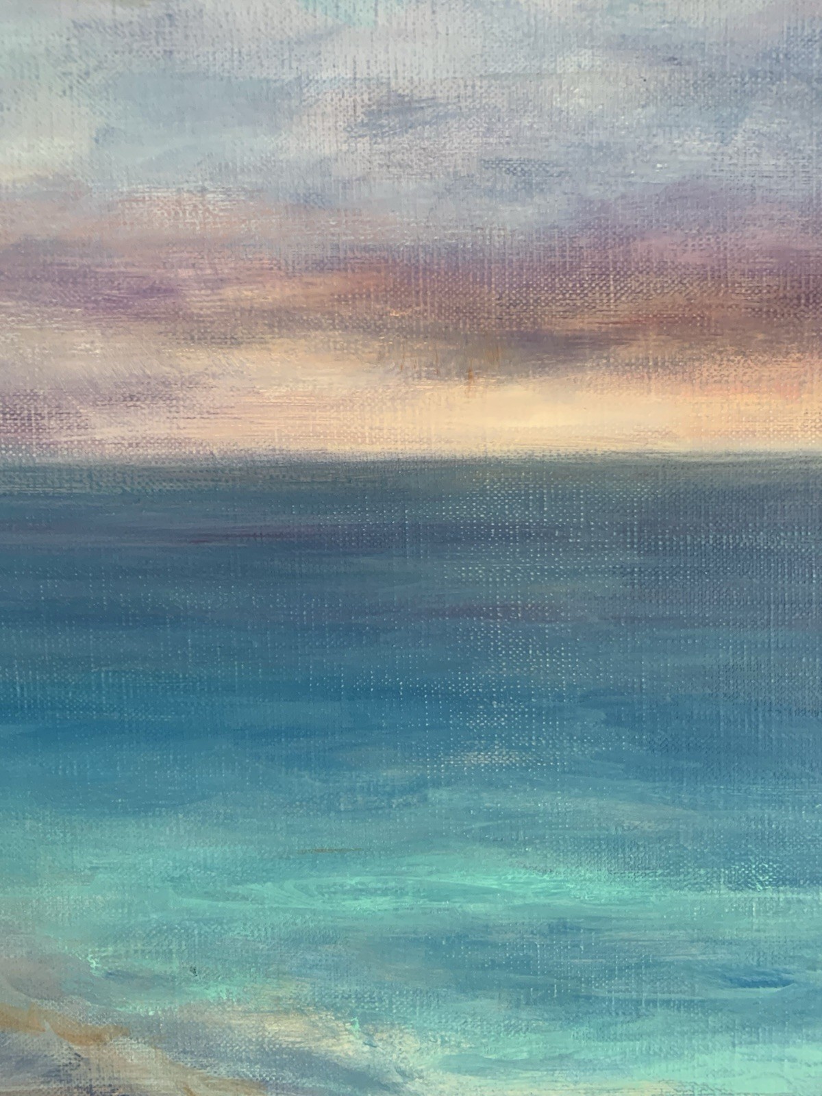 Oil Painting by Gina Vann 16”x 20” Unframed 2026 Ocean Art