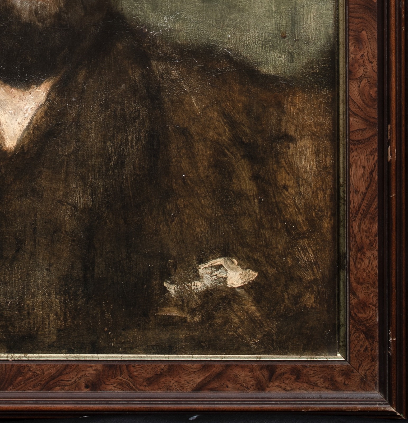 19th Century French Impressionist Gentleman Portrait – Edgar Degas (1834-1917)