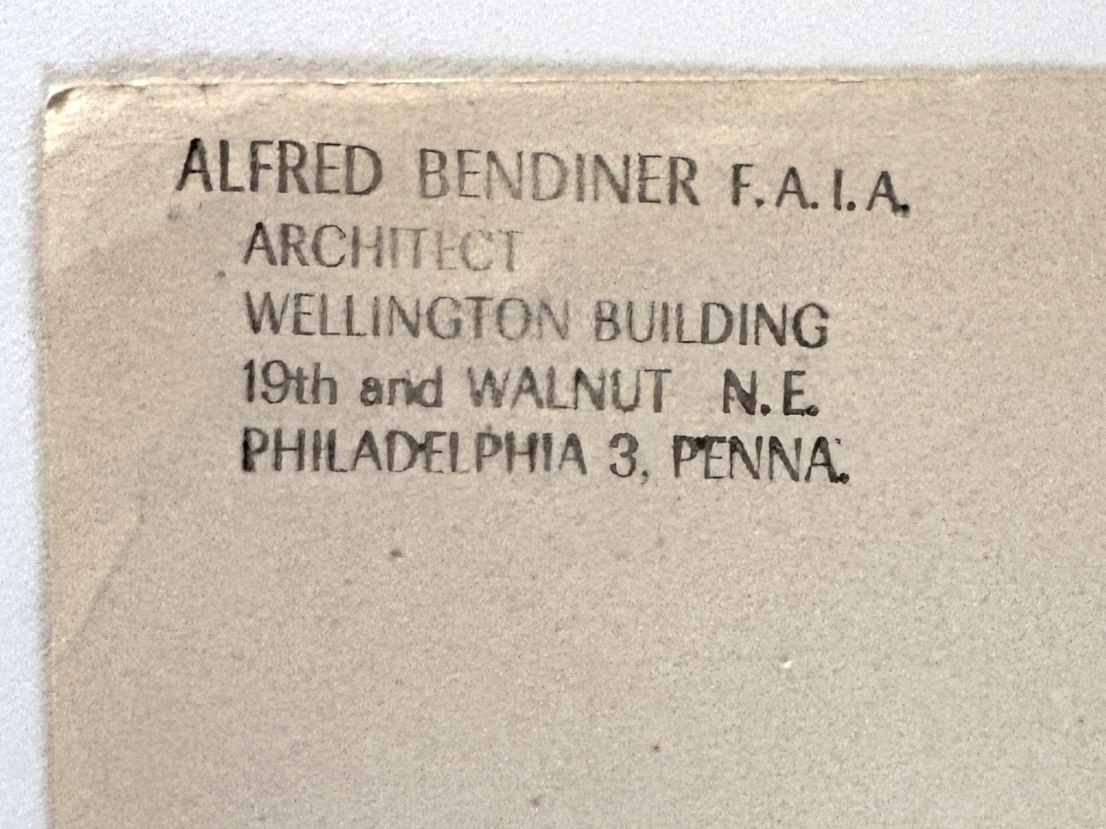 ALFRED BENDINER 20th c. American PA Artist WATERCOLOR Faro Portugal 1957