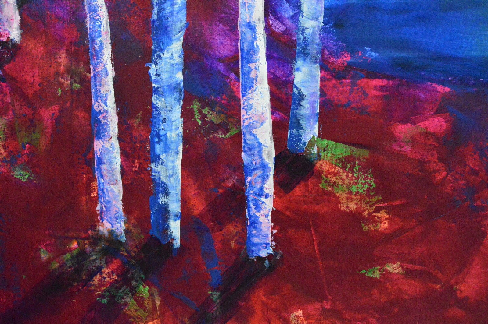 Mark Little Original ￼Professional Painting 84”X62” (7 Foot) Abstract Modern XL