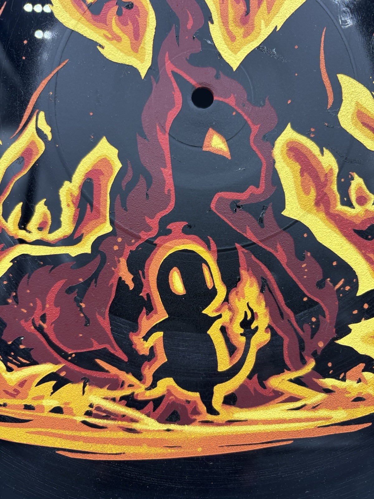 Pokémon Evolution Hand Painted Records |Charmander, Bulbasaur, Squirtle