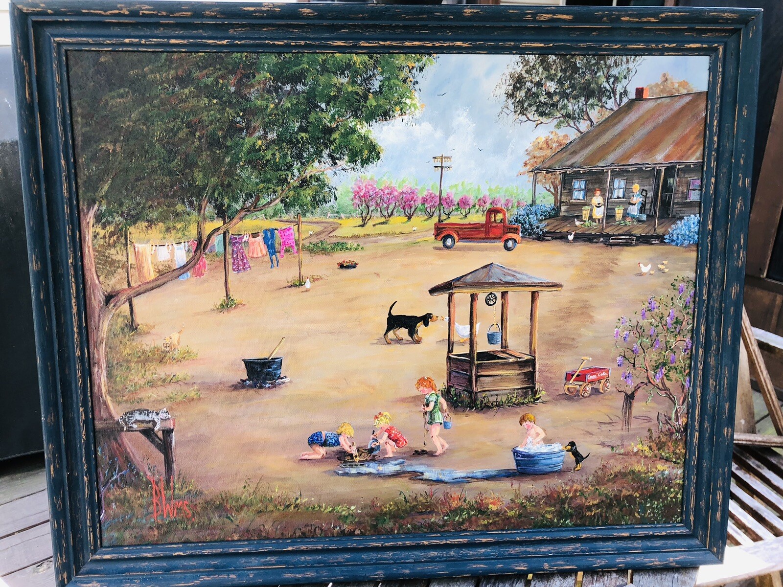 Florida Folk Artist Bettye Williams (1935-2017)”The Memory Painter”