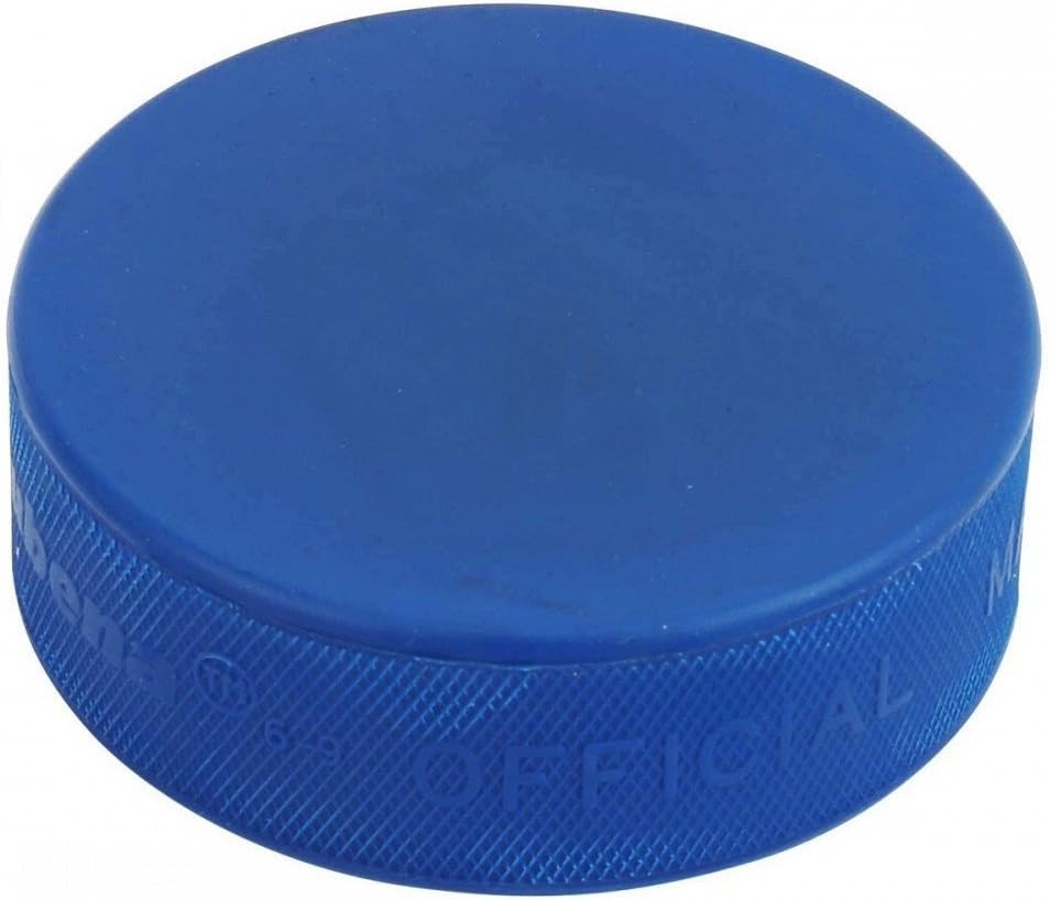 A&R Sports Official 4 Oz Blue Mite Junior Ice Hockey Puck