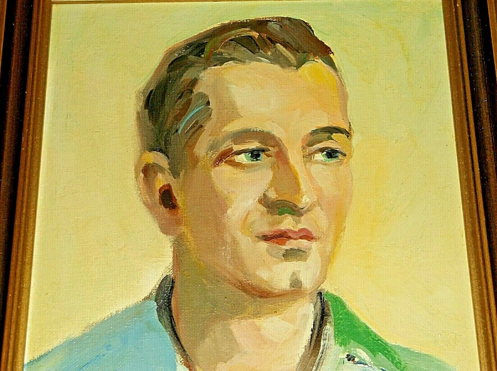 Vintage 1966 Zbigniew Kosciuszko 7.5″ x 9.5″ Oil Painting in Frame