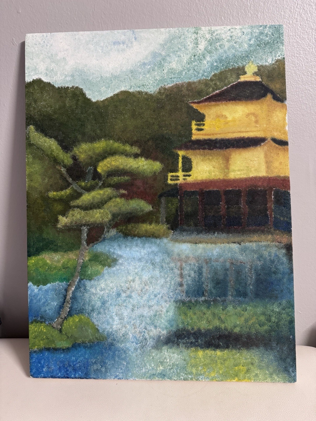 Original Oil Painting Reflections in A Minor 18×24 Samantha Dooley 2005