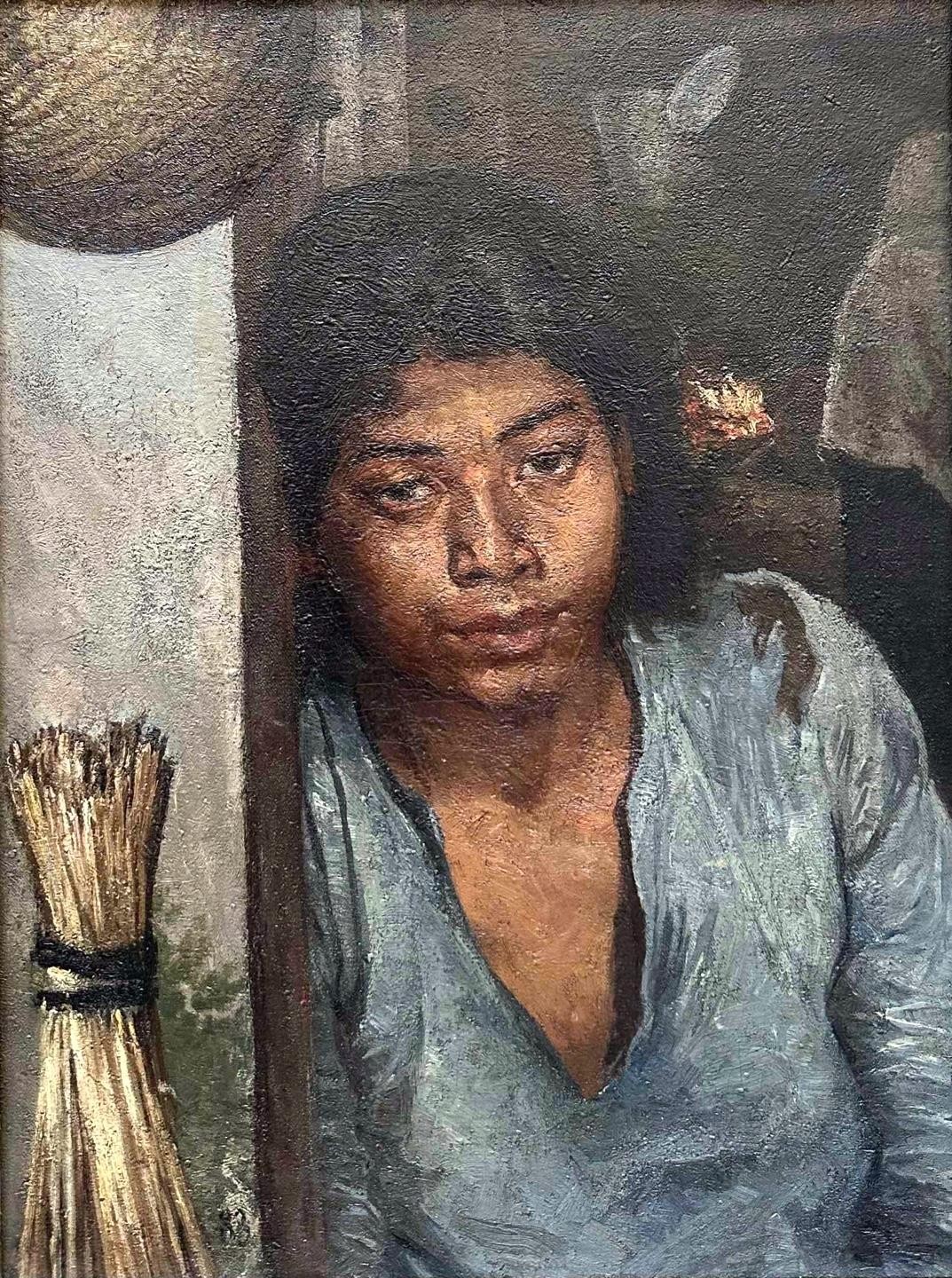 Anne Marie Gilbert-Jespersen (Danish) – Indonesian Girl circa 1883