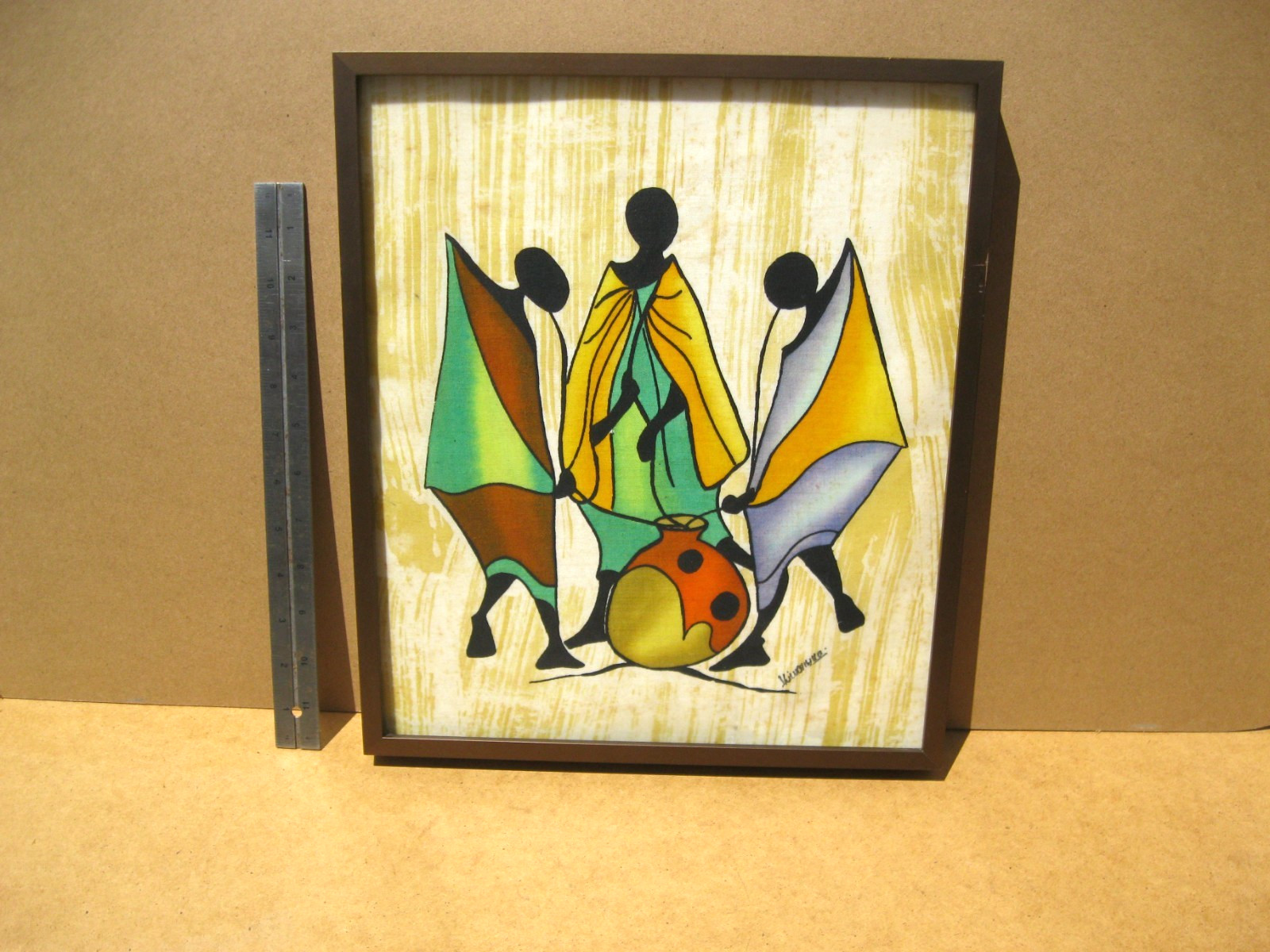 Kiwanuka Nairobi African Painting on Cloth