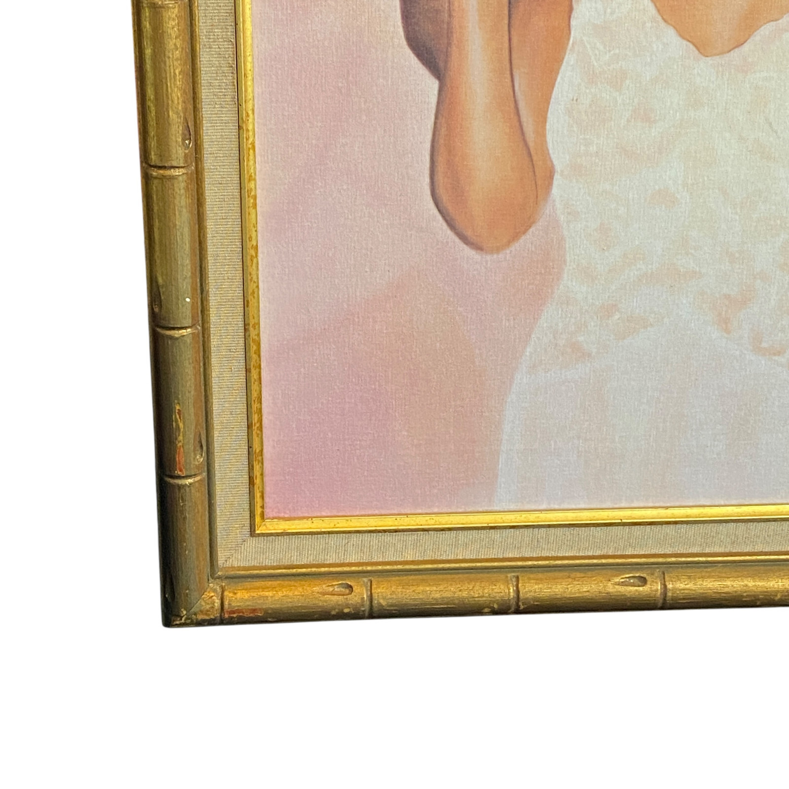 GORGEUS Black Man & Woman Couple Portrait Painting by JUNE MARIE 24″x28″
