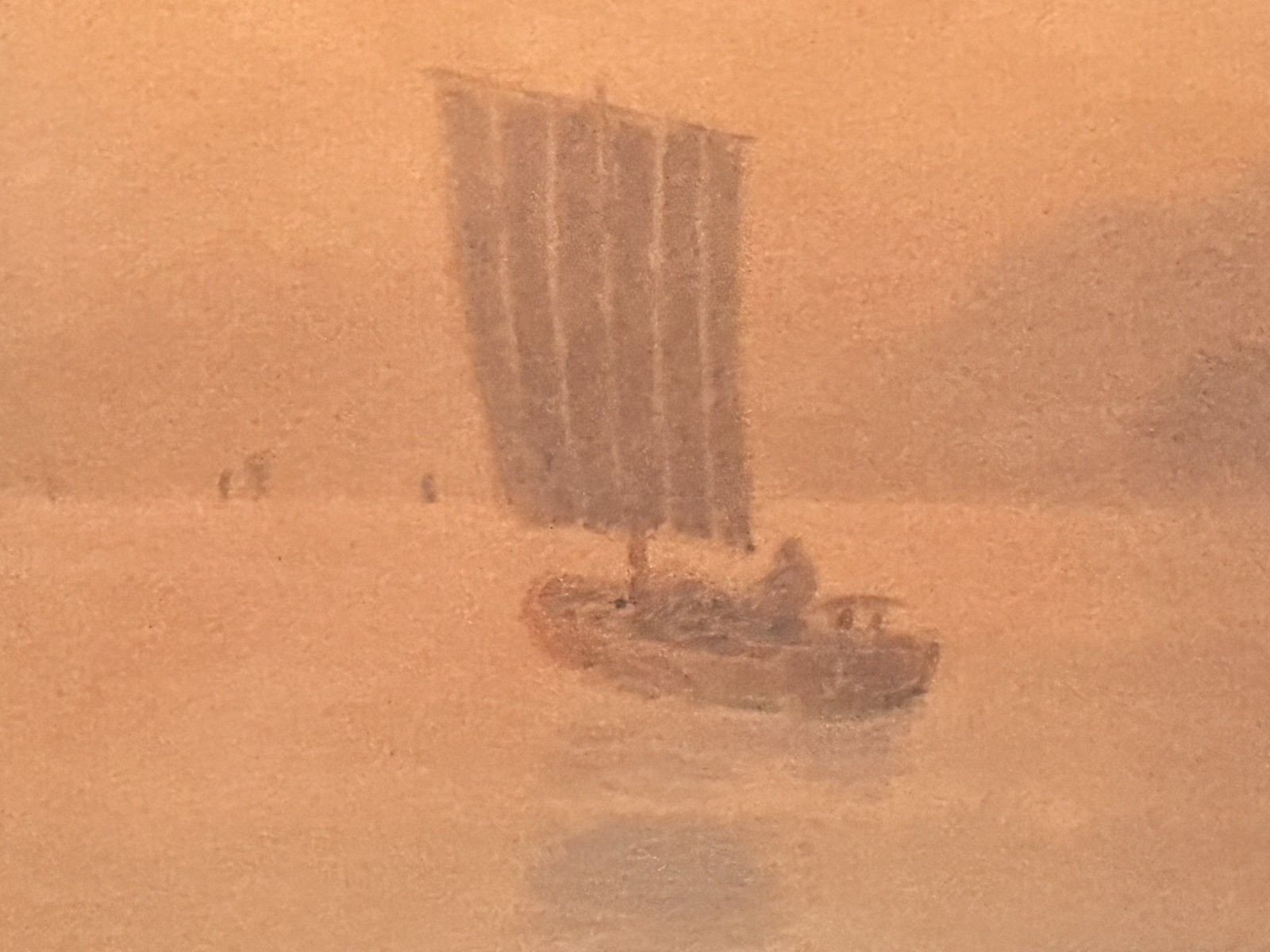 Original ITO YUHAN Watercolor Painting Miyajima Torii Gate Signed YITO 1890-1920