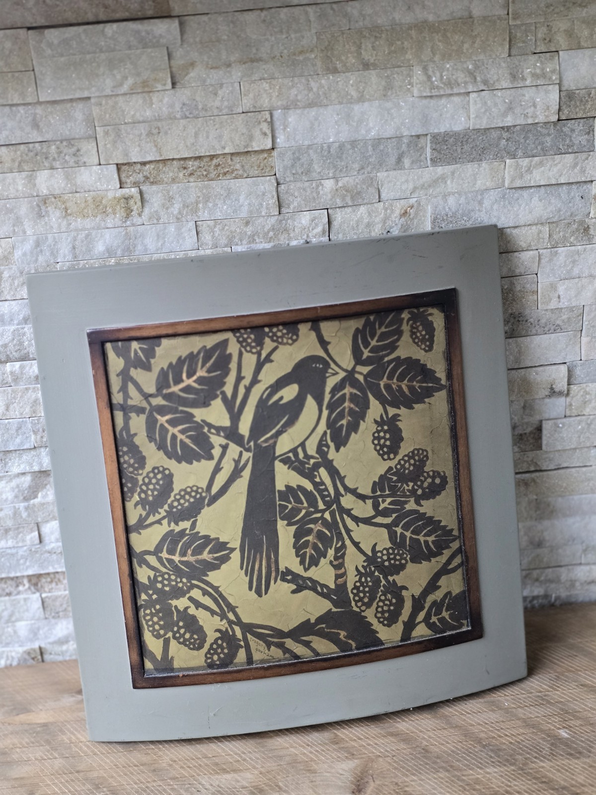 Bird Song by Artist Gregory Gorham Trio of Framed Art Collection GORGEOUS COLORS