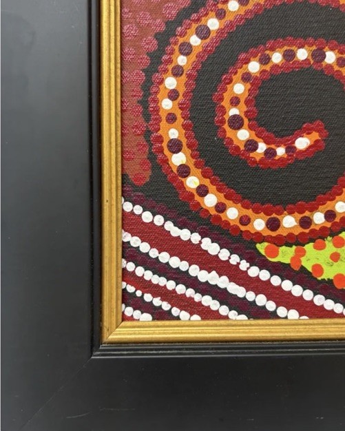 Monica King Aboriginal Painting Original Signed Tjungu Palya COA Art MAKE OFFER