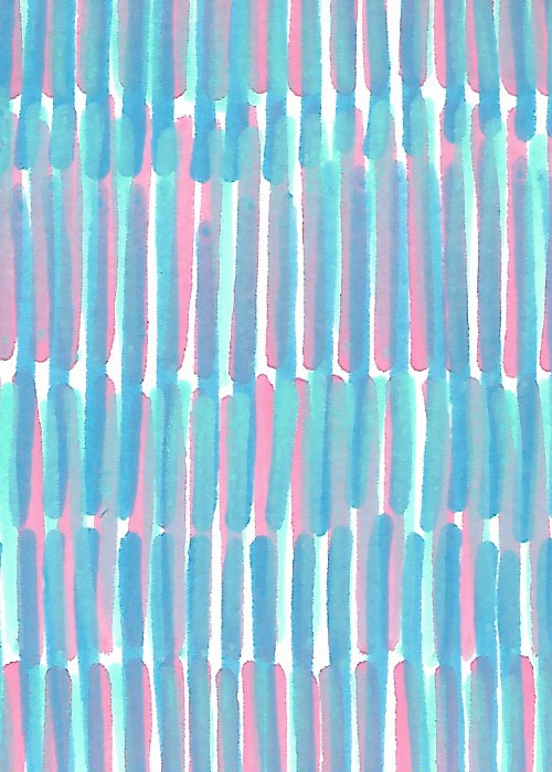 ACEO ATC CARD “Barry Boos Blues” REASOR Original Abstract Painting 2.5×3.5