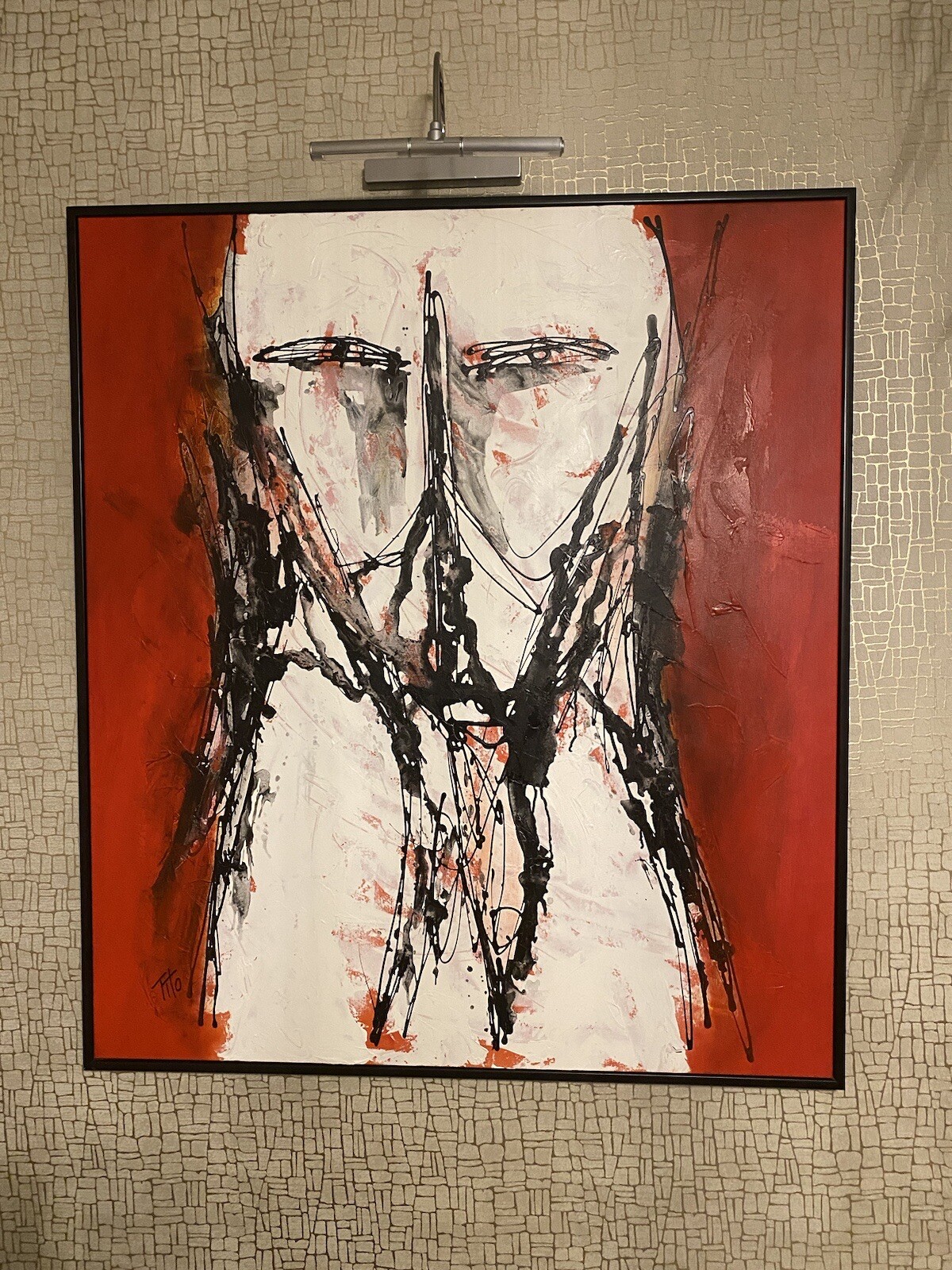 Untitled Collection TITO Media On Canvas 2005 50×44 In