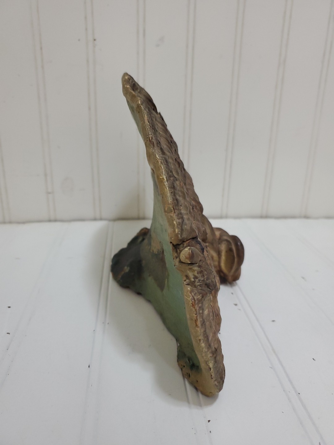 Native American Indian Tree Conk Painted Shelf Mushroom By Artist Ella F. Bast