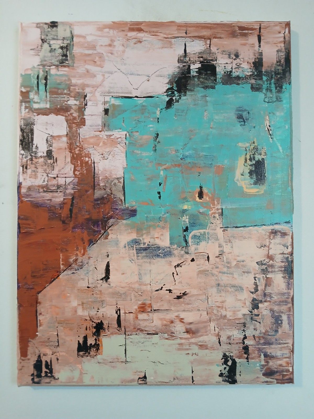 original abstract acrylic painting on canvas