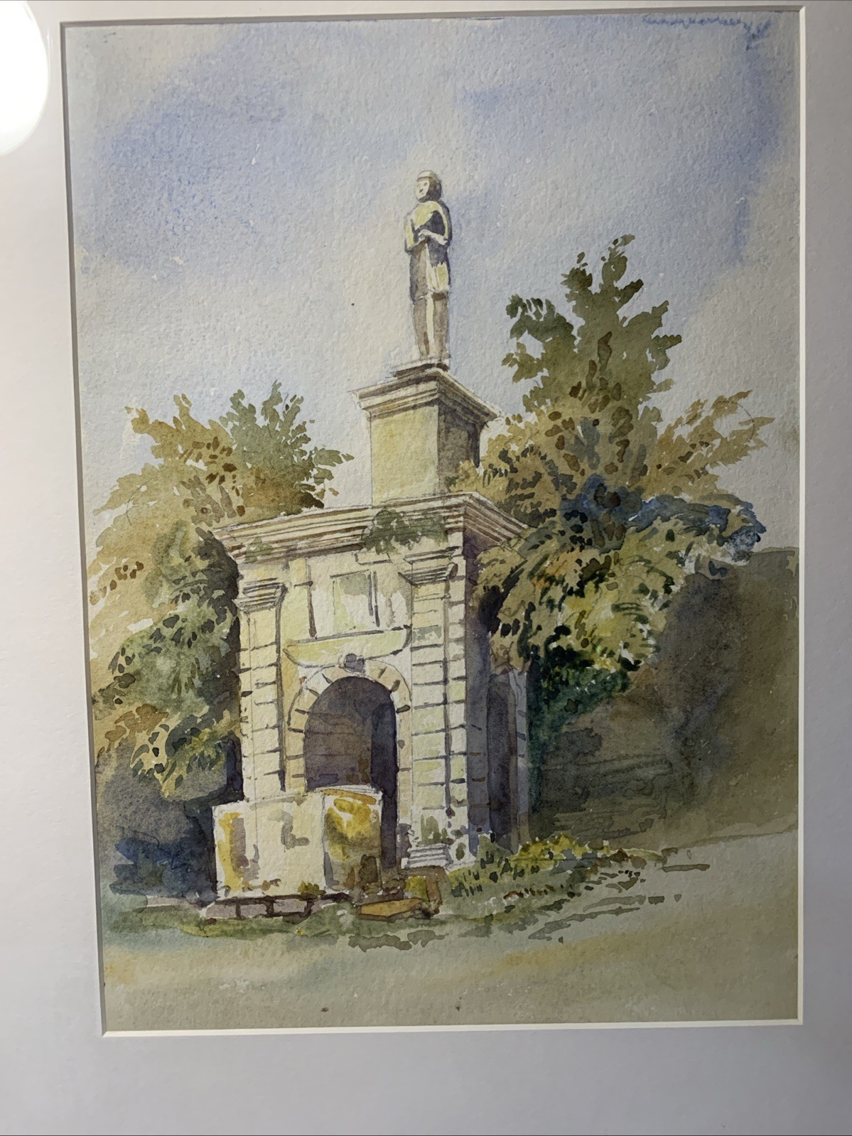 Venus de Quinipily ~ Augustus John Cuthbert Hare ~ Watercolor Painting
