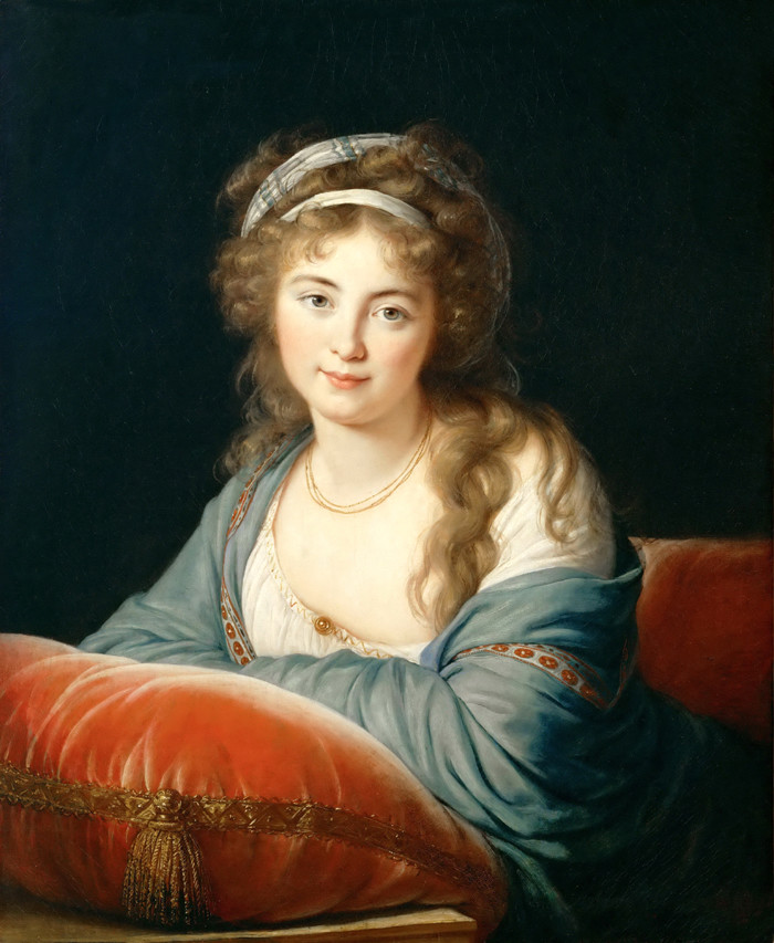 Canvas print Countess portrait oil painting HD Giclee printed on canvas L1842